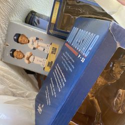 Bag Full Of Dodgers Bobble Head Boxes 