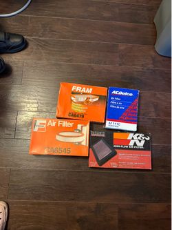 New air filters