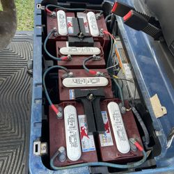 Dead Trojan Golf Car 8v Batteries 