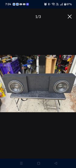 Skar 12" subwoofer in universal truck box