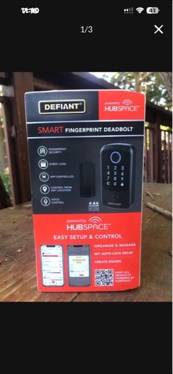 Smart fingerprint deadbolt