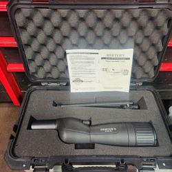 cabelas Herters 20-60×60 spotting scope with tripod and case