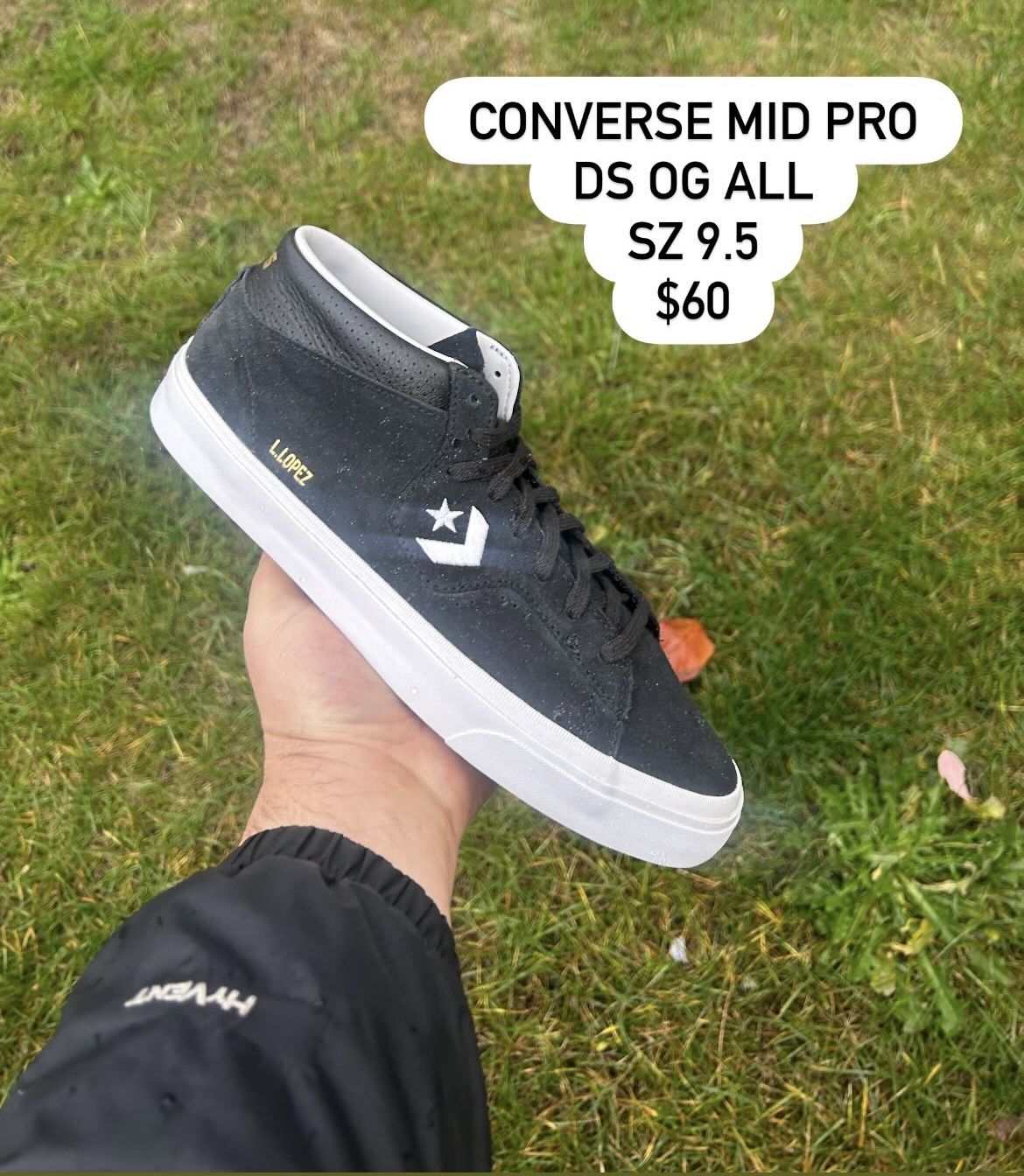 Converse Louie Lopez Mid Pro Size 9.5