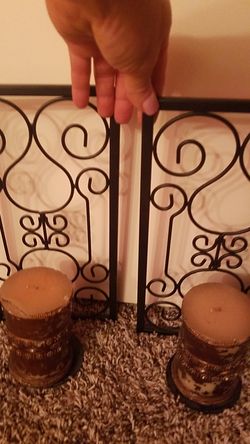 5 piece mirrored sconce decor wall art set
