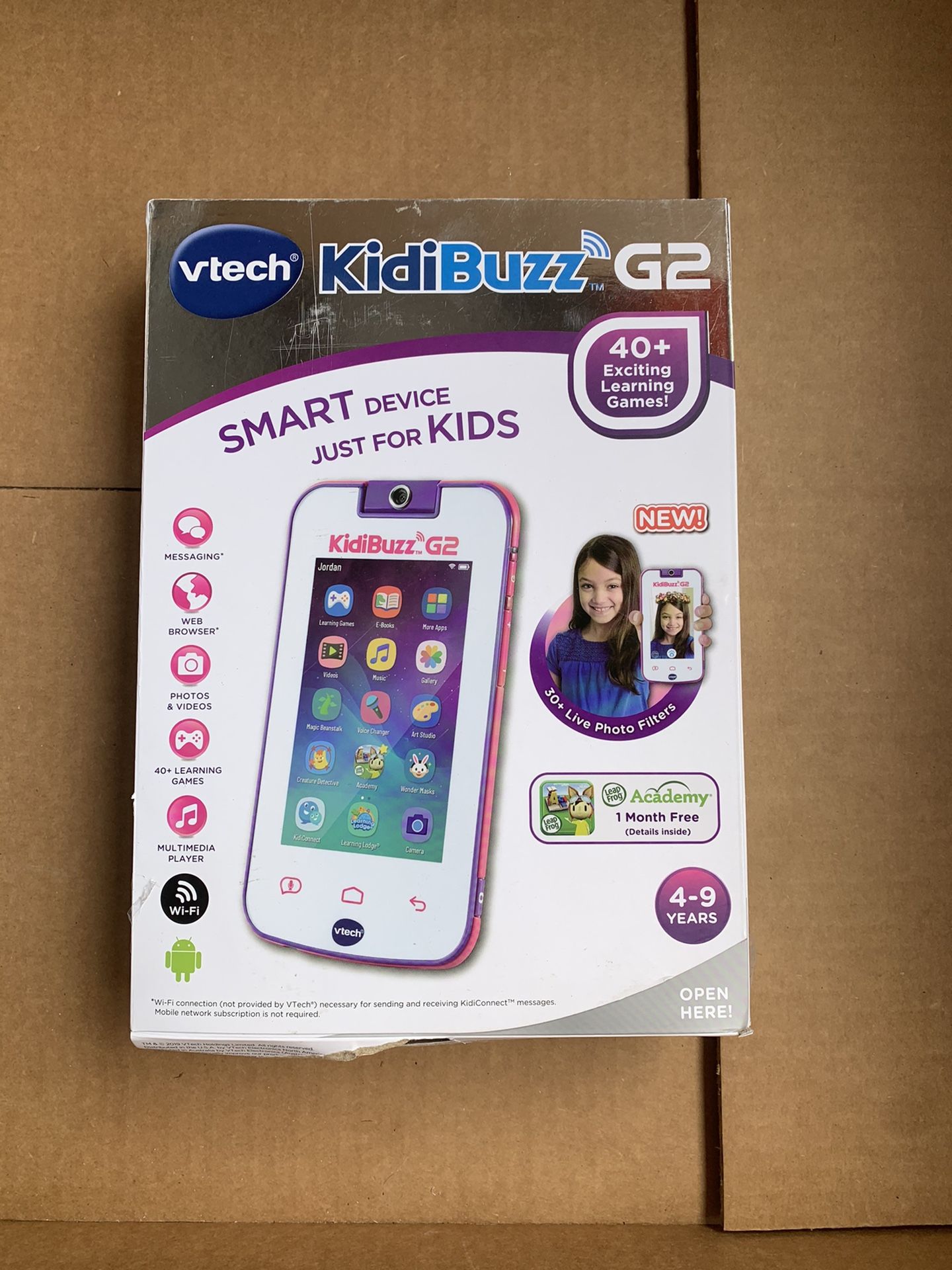 Vtech Pink Kidibuzz G2 Tablet