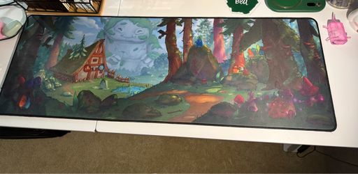 Large Fantasy Forest Mousepad
