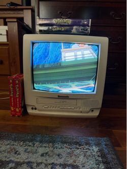 Panasonic VCR Combo TV