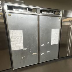 SUB ZERO 72”WIDE PANEL READY REFRIGERATOR/ FREEZER 