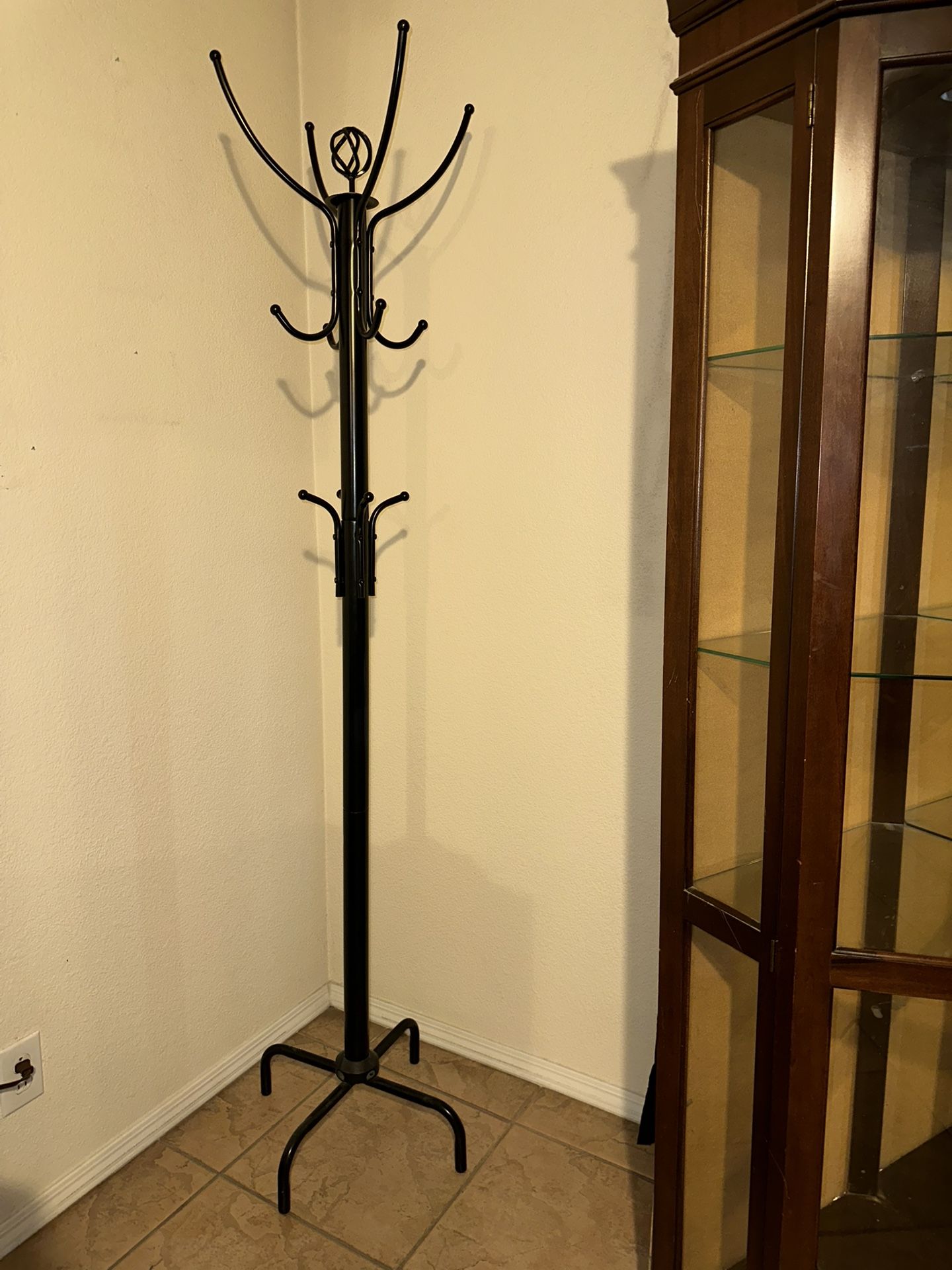 Black Coat Rack