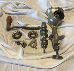 Vintage meat grinder