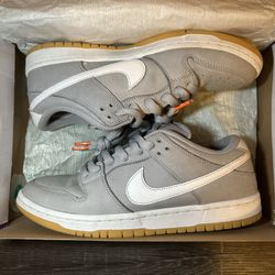 Nike SB Dunk Low Pro Orange Label “Wolf Grey Gum” | SZ: 9.5