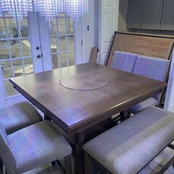 Breakfast Table With 5 Pcs Chairs brand New