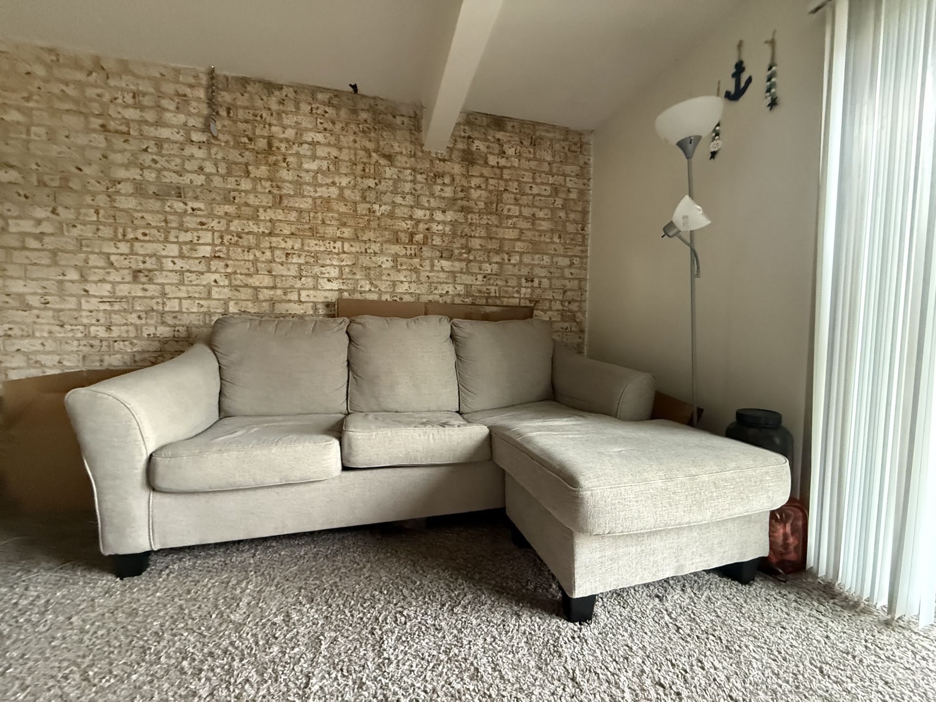 Ashley 3 Seater Sofa With Chaise