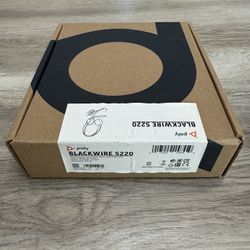 Poly Blackwire 5220 Headphones With Mic