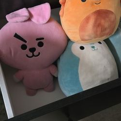 1 BT 21 / 4 Squishmallows $75