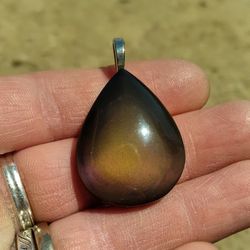 Obsidian Pendant 
