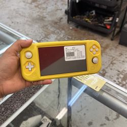 Small Yellow Nintendo Switch 