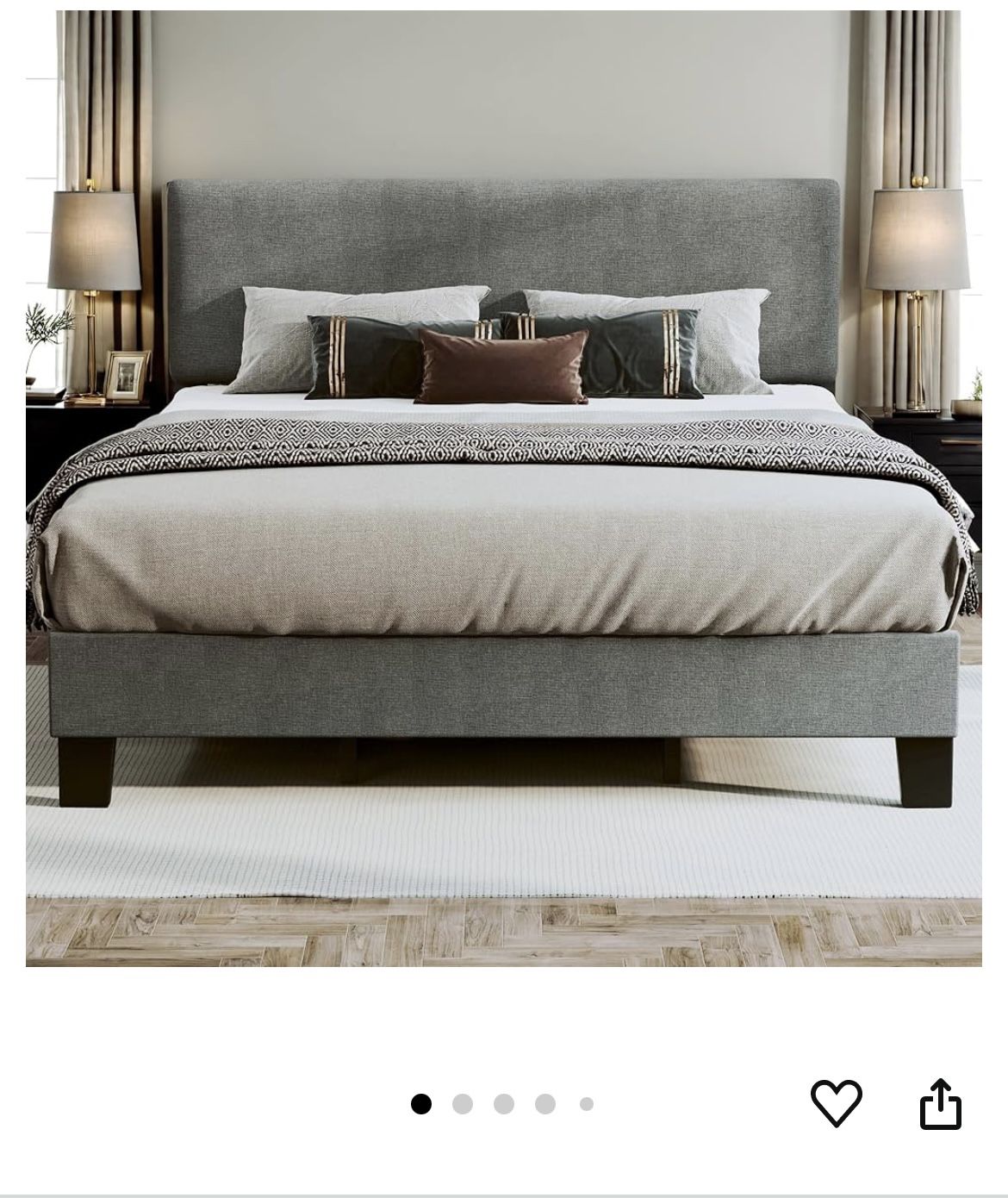 King Size Bed Frame And Headboard