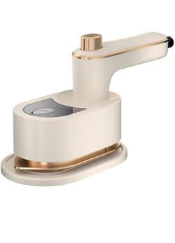Travel Steamer Iron, Mini Portable Steam Ironing Machine with 30S Quick Preheating, A Must-have Multi Angle Iron with Rotating Handle for Travel, Univ