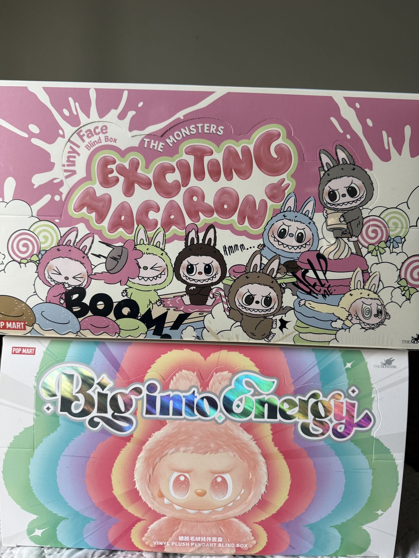 Labubu Macaron and Big Into Energy Case Set