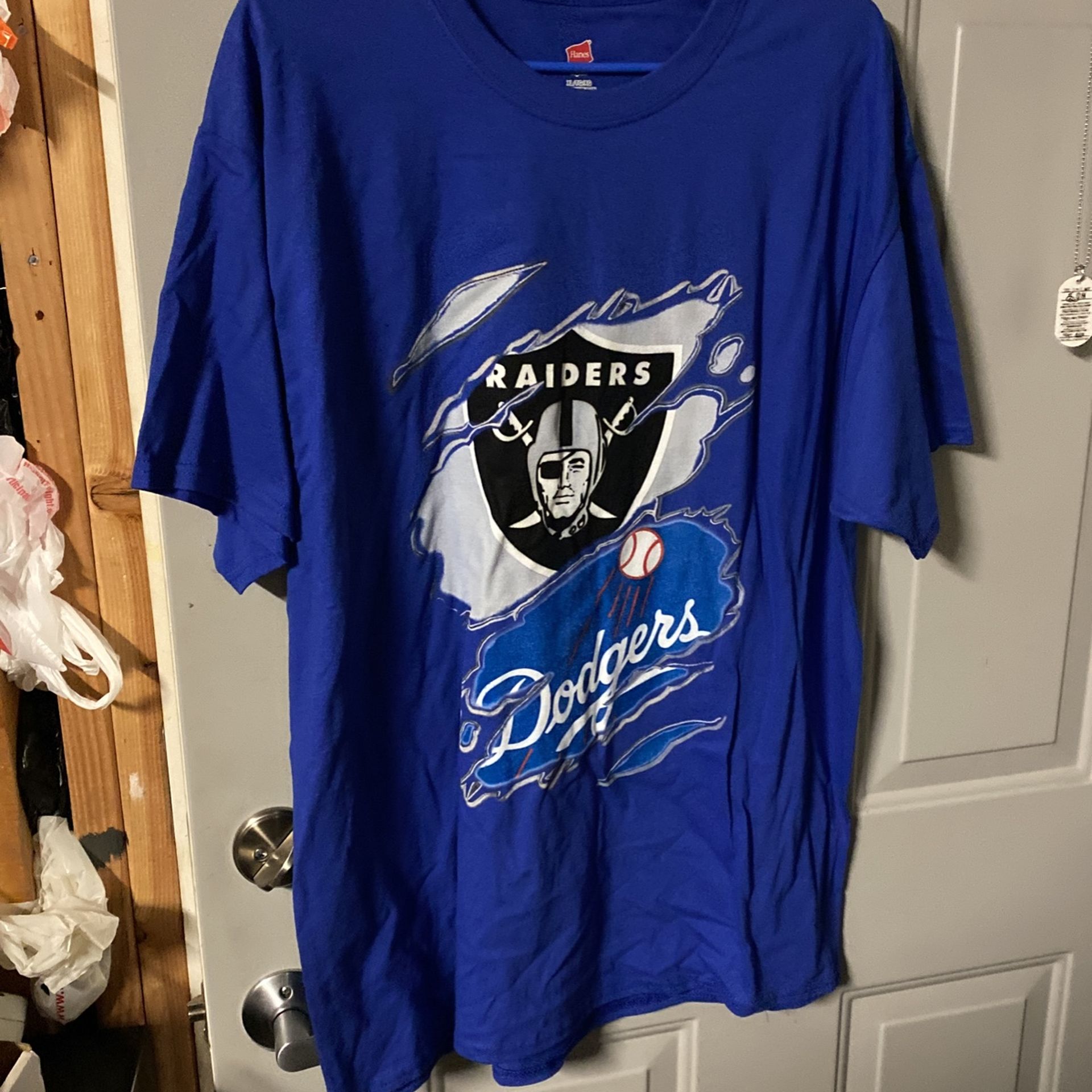 Raiders/Dodgers T-shirt