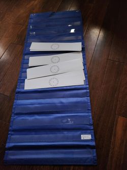 Scheduling pocket chart