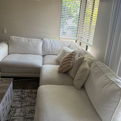 White Sectional Sofa – Super Comfortable