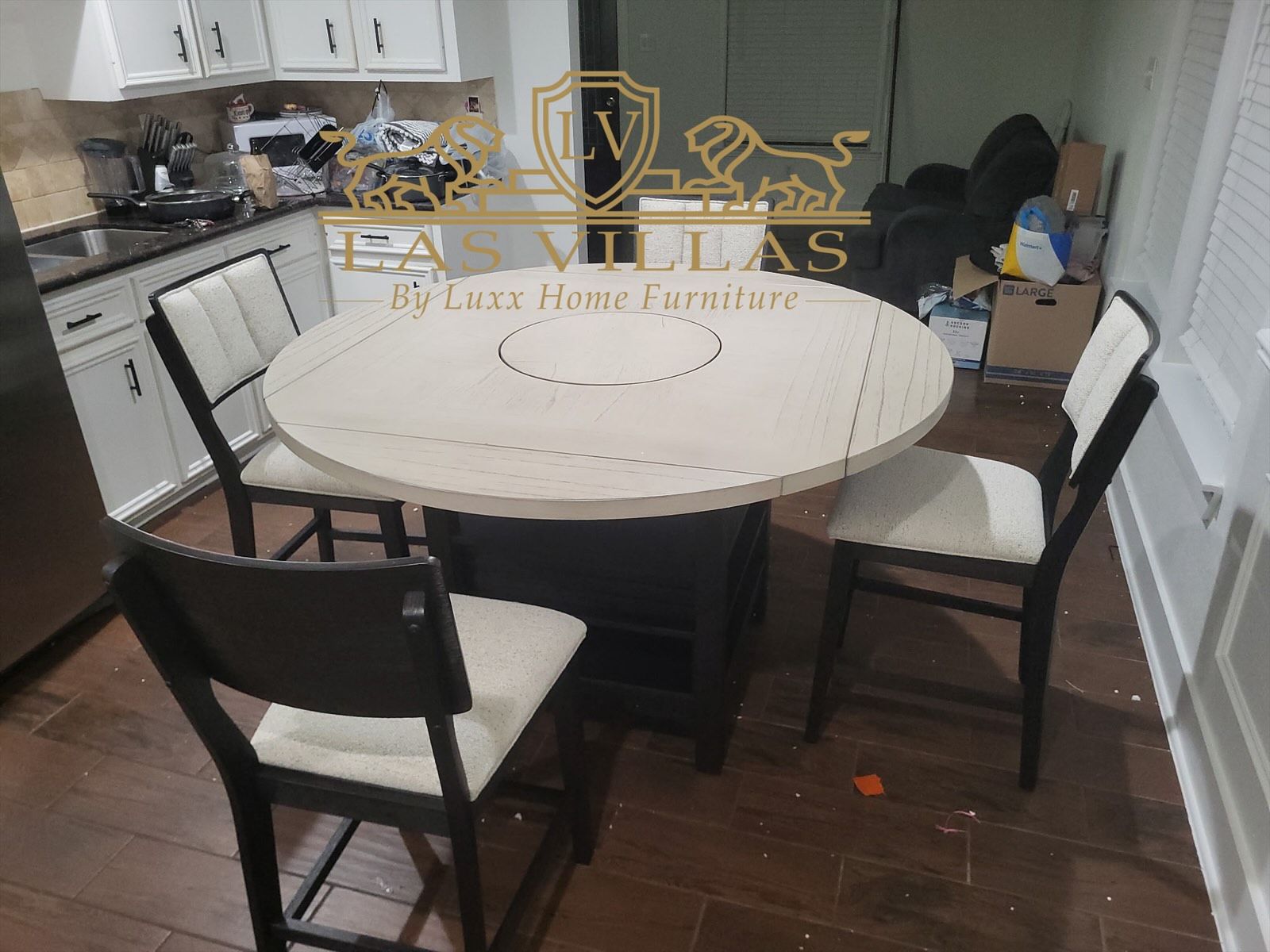 Brand New Dining Set Gray Financing Available 