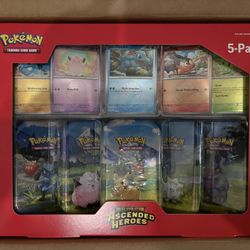 Costco Pokemon Ascended Heroes Mini Tin 5 Pack