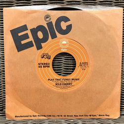 Wild Cherry “Play That Funky Music” 7” Single 