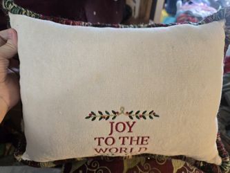Handmade Christmas Throw Pillows