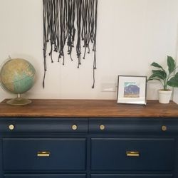 Beautifully Refinished Solid Wood Dresser