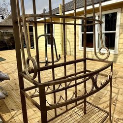 Metal Wine Glass Rack