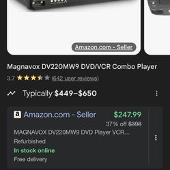 DVD/VHS Player Recorder