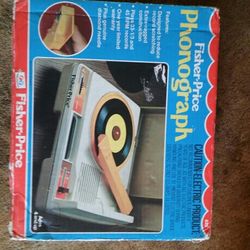 Rare Fisher Price Phonograph Toy