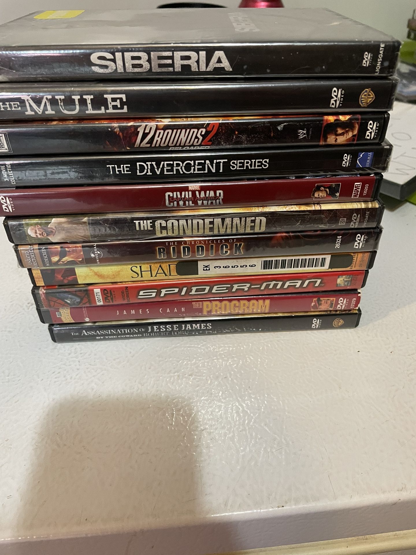 Assorted DVDs