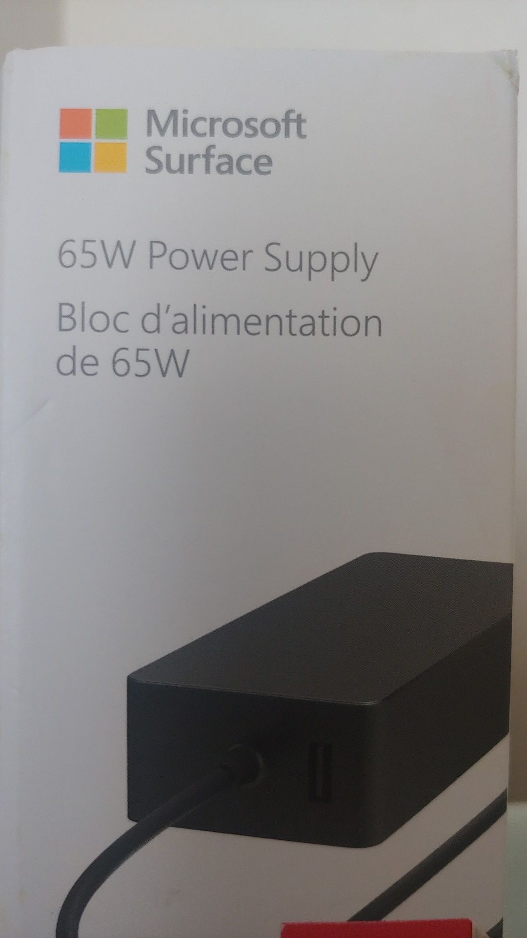 Charger for Microsoft Surface 65W