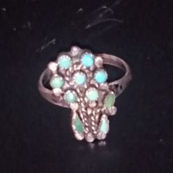 Navajo Style Ring Turquoise 