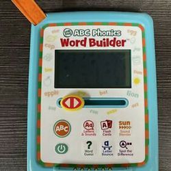 Kids Word Builder Early Learning By Leap Frog