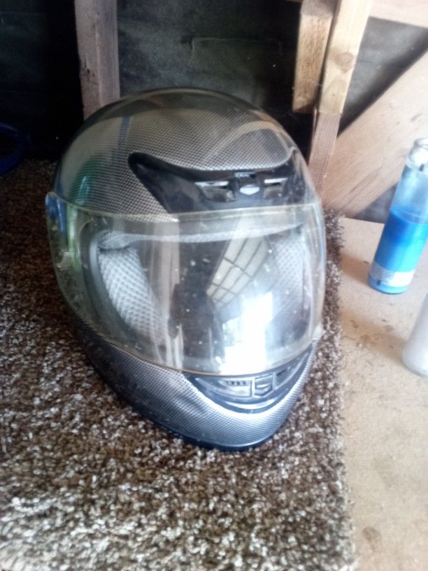All Carbon Fiber Motorcycle Helmet