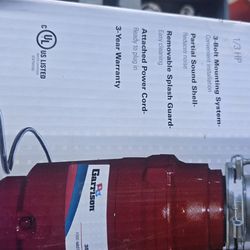 Garbage disposals 100 for both