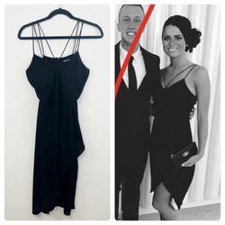 New Express Strappy Black Dress. Sz 4