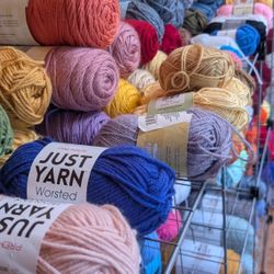 HUGE Lot of Yarn 140 plus Skeins  NEW