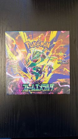 New Pokemon set Japanese rayquaza M6 booster box