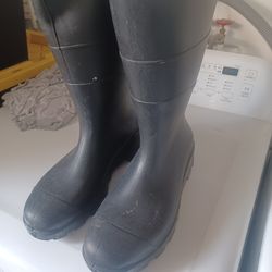 Rubber rain, boots size men 10 -$10.