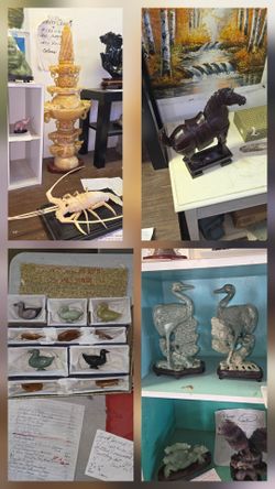 Vintage Asian sculptures
