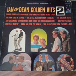 Jan An Dean's Golden Hits Vinyl Record
