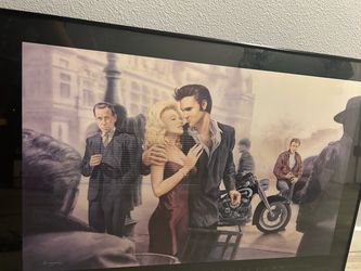 Elvis Paintings in Frame