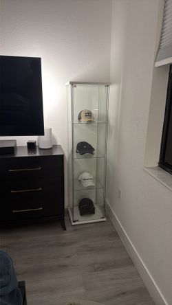 IKEA glass cabinet