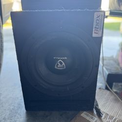 10” Rockville Amp Subwoofer in Vented box